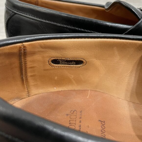 Allen Edmonds Heathwood Black Horsebit Leather Loafer Shoes 51199 Size 11.5 E main image 5